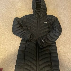 the north face long puffer